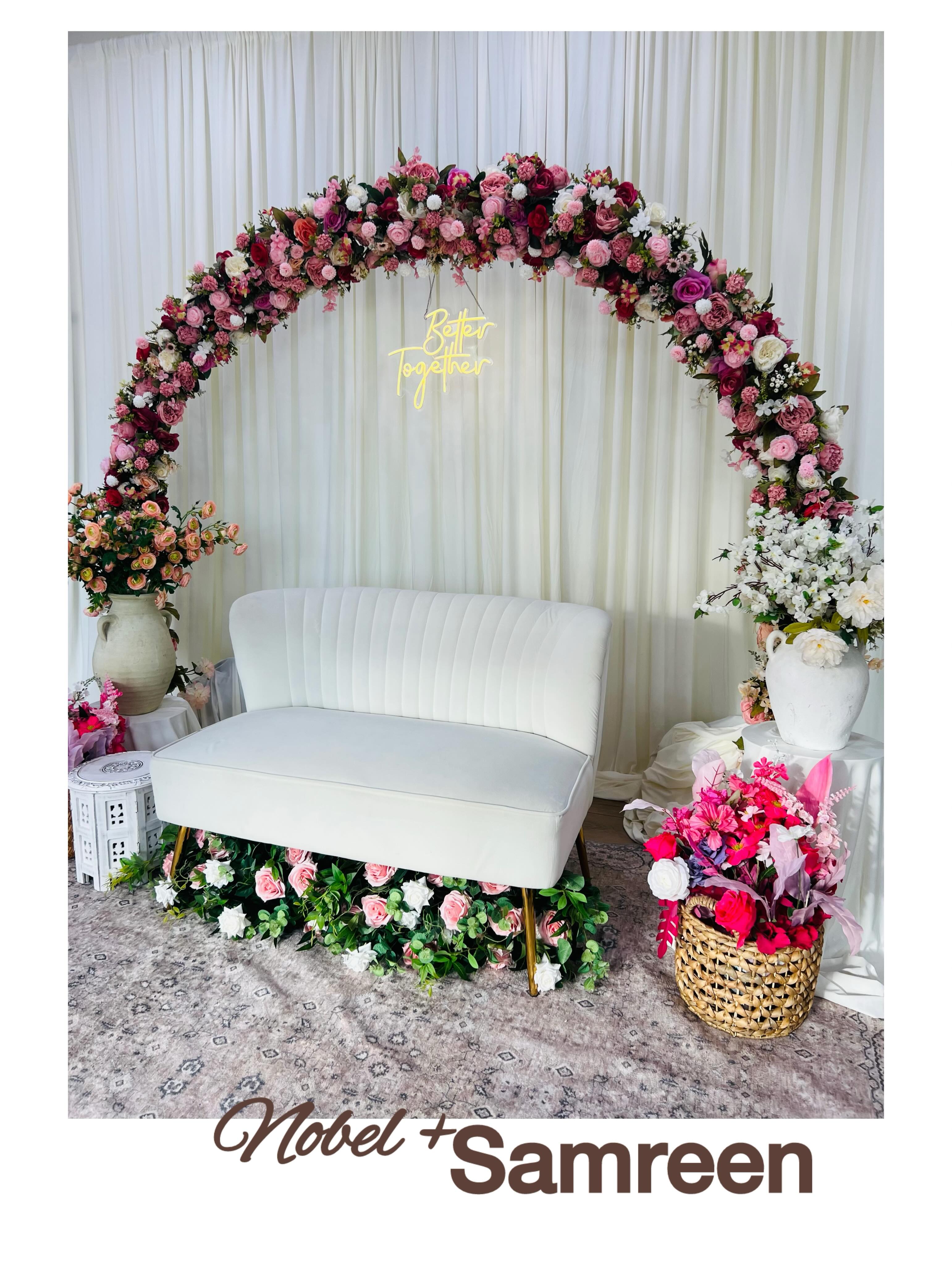 Roka ceremony of Nobel & Samreen #rgeventanddecor #edmonton #yeg #decoration
