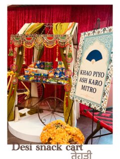 Desi snack Rehdi #rgeventanddecor #edmonton #yeg #decoration