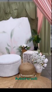 Harveena’s Mehndi #rgeeventanddecor #edmonton #yegbride #decoration #sikhwedding