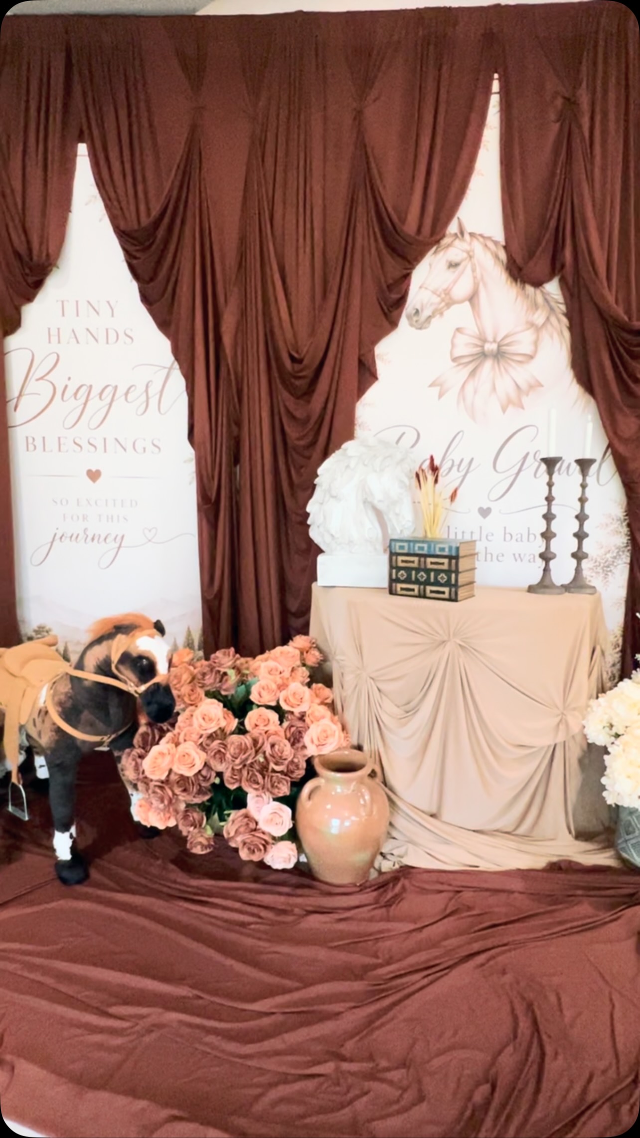 vintage equestrian ( sandy & Mandy’s new chapter). #rgeventanddecor #yeg #decoration #babyshower #wedding